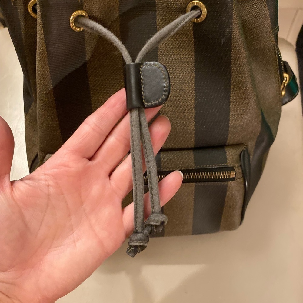 EUC FENDI PENQUIN CANVAS BACKPACK​​​​​​​​ - Picture 8 of 13